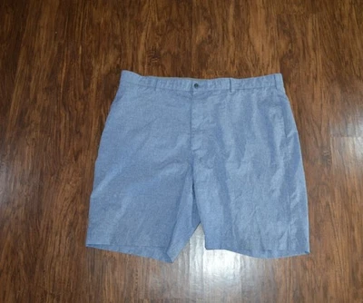 Pantalones Cortos Ben Hogan Para Hombre Talla 44 Elastizados Rendimiento Mezcla Poliéster Azul Gris Foto 1 de 4