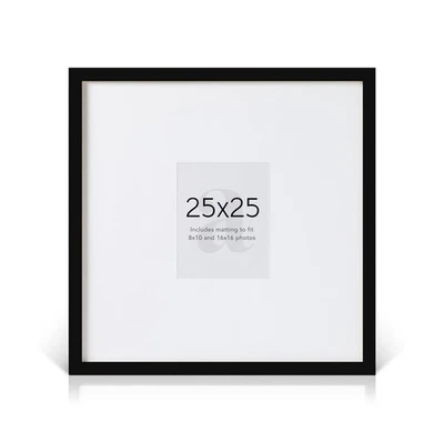 , Gallery Frame 2.0, Picture Frame, 25x25 Black, Gallery Wall Frame Set, Larg... - Image 1 of 4