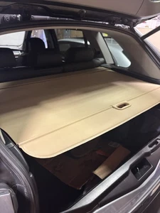 07-10 BMW X5 E70 Rear Cargo Cover Luggage Privacy Parcel Shelf Tan OEM Beige - Bild 1 von 17