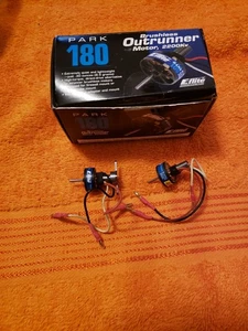 E-flite Brushless Outrunner Motor 2200Kv Park 180 - Lot Of Two Units - JT25 - Picture 1 of 8