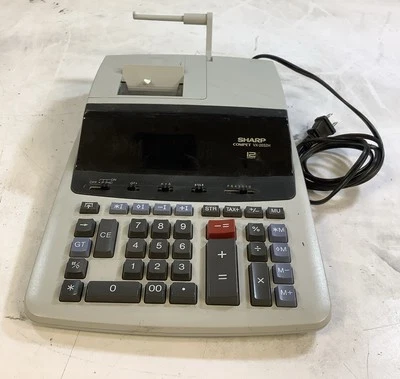 Sharp VX2652H Professional Desktop Calculator 2 Color Printing NS S3C - Image 1 of 3
