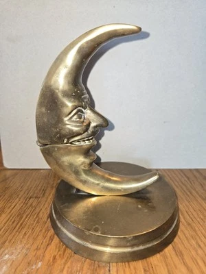 Man In The Moon Nut Cracker ТВЕРДАЯ латунь - Изображение 1 из 4