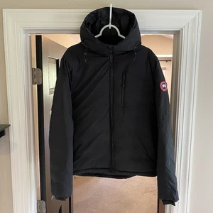 Canada Goose Lodge Hoody - Top - Herren Large - Matt Schwarz - Bild 1 von 15