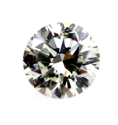 Lustrous 0.06 Carat Round Cut Natural Diamond G/VS1 Grade Certified Loose Stone - Image 1 of 4