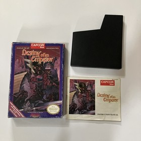 Destiny of an Emperor NES NO VIDEO GAME Box and Manual Only Capcom USA NINTENDO 