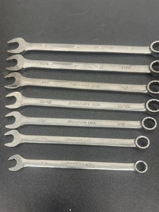 Snap On 7 Piece Wrench Set 3/8-3/4 - Picture 1 of 11