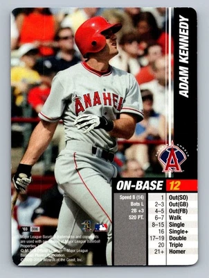 2003 MLB Showdown Adam Kennedy #006 - Image 1 of 2