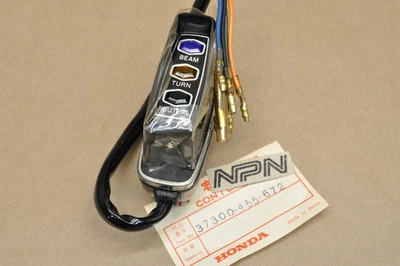 Caja de luz lámpara piloto NOS Honda CB350 G CB450 K6-K7 37300-455-672 Foto 1 de 4