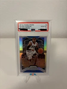 Allen Iverson PSA10 Panini Prizm Silver NBA Philadelphia 76ers /wagner/Lebron - Bild 1 von 2