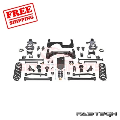 FABTECH 6" Basic System for Chevrolet/GMC K1500 SUV/SUT 2/4WD w/ AutoRide 07-14 - Image 1 of 3