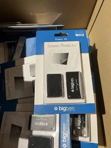 Lot 40 Bigben Protect Kit Wii U Screen Protector Neuf Blister Officiel GamePad - Bild 1 von 7