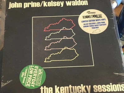 John Prine / Kelsey Waldon – The Kentucky Sessions RSD 2020 7" White Vinyl - Image 1 of 2