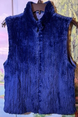 DE COLECCIÓN Modelo Chombert Piel Real Cuero AZUL REAL Medio Lujo Mob Esposa Glamour Foto 1 de 4