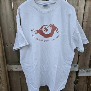 Vintage Hanes Beefy T Archaeological Conservancy T-Shirt Größe 2XL - Bild 1 von 9