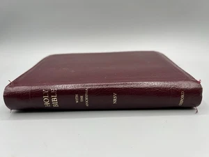 Holy Bible With The Apocrypha NRSV Pocket Edition 1995 Oxford Leather Zip Case - Bild 1 von 8