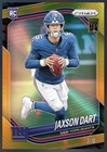 2025 Panini Prizm NFL Jaxson Dart Gold Prizm /10 NFT Super rare Rookie Giants QB