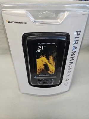 Humminbird PiranhaMAX 4 Color Display DualBeam Sonar - Image 1 of 4