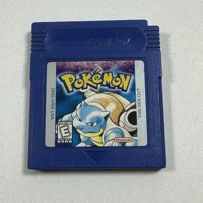 Pokemon Blue (Nintendo GameBoy Color, 1998) Cartridge Only Tested - Image 1 of 4