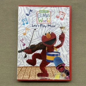 Elmo's World: Let's Play Music (DVD 2010 3 Eps) Elmo Sesame Street Drum Beats + - Picture 1 of 10