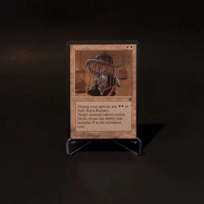 Magic: The Gathering Serra Bestiary MTG Homelands Vintage 1995 LP - Image 1 of 2