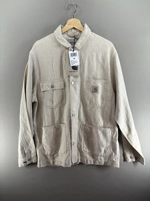 Carhartt WIP мужчин Cooper Chore Blazer средний бежевый легкий новый с Ярлыками - Изображение 1 из 4