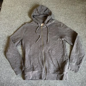 Mossimo Supply Co Jacket Men’s S Gray Zip Up Hoodie Pockets - Picture 1 of 7