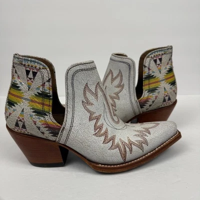 Ariat X Pendleton Boots Womens 8.5B Bright Lights Dixon Aztec Cowgirl Western - Image 1 of 4
