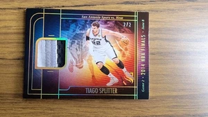 TIAGO SPLITTER 2024-25 PANINI SILHOUETTE GAME 2 WORN 2014 NBA FINALS SPURS /2 ๐ฅ - Picture 1 of 3