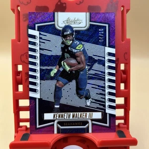 Kenneth Walker 2023 Absolute Purple Sparkle SSP 4/10 - Bild 1 von 6