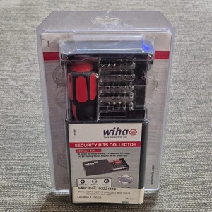 Wiha Tools 39 Piece Bits Collector Security Bits Set Screwdriver 71990 BRAND NEW - Picture 1 of 5