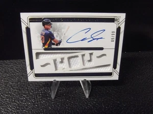 2025 National Treasures Cam Smith Rookie Houston On Card Auto Patch 18/99 - Bild 1 von 2