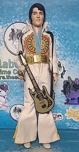 1984 Elvis Presley Puppe 12 Zoll (weißes Outfit) für Graceland - komplett - ohne Karton - Bild 1 von 2