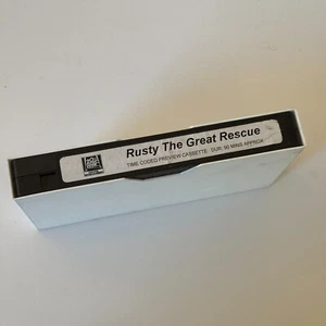 Rusty The Great Rescue Promo VHS Exclusive Dealer Preview RARE - Picture 1 of 3