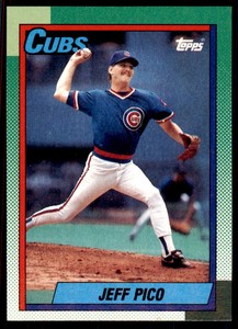 1990 Topps Jeff Pico Baseball Cards #613