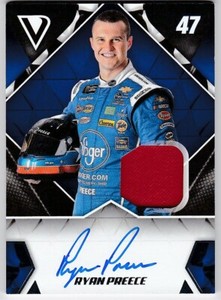 RYAN PREECE 2019 PANINI VICTORY LANE SIGNATURE SWATCHES