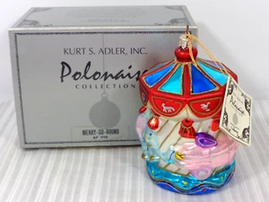Polonaise Merry Go Round Kurt S. Adler Christmas Ornament AP 998 - Picture 1 of 6