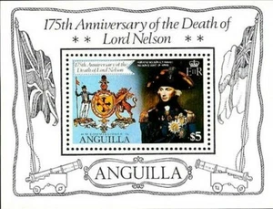 ANGUILLA - 1981 - S#433 - DEATH OF LORD NELSON - 175th ANNIVERSARY - MINT - M... - Picture 1 of 1