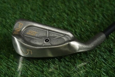 PING ISI NICKEL KARSTEN 5 IRON BLACK DOT GRAPHITE SHAFT W54 STIFF LEFT HANDED LH - Image 1 of 4