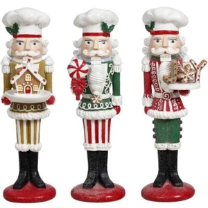 Mark Roberts Christmas 2023 Nutcracker Baker 11'', Assortment of 3 - Picture 1 of 1