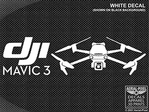 Neu DJI Mavic 3 und Mavic 3 Kino Fenster/Etui Aufkleber Drohne Aufkleber - Bild 1 von 11
