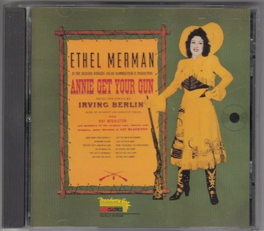 Ethel Merman Irving Berlin Annie Get Your Gun US CD 1990 Musical - Bild 1 von 1