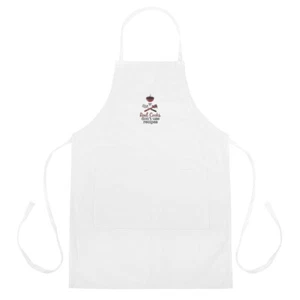 Real Cooks Don't Need Recipes Embroidered Apron - Picture 1 of 1