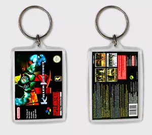 KILLER INSTINCT SUPER NINTENDO LLAVERO KEYRING - Imagen 1 de 1