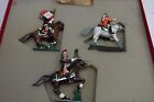 French Line Dragoons, 1812--three mounted figures "tradition" MADE IN ENGLAND 