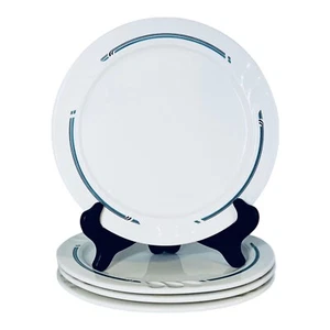 4 Shenango Porzellan MARCEL Syrakus Porzellan Produkt Stylus grün Mittagessen Teller Set - Bild 1 von 5