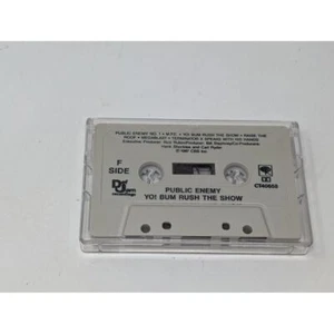 Public Enemy Yo Bum Rush The Show Cassette Tape 1987 Def Jam Hip Hop Rap VTG 90s - Picture 1 of 5