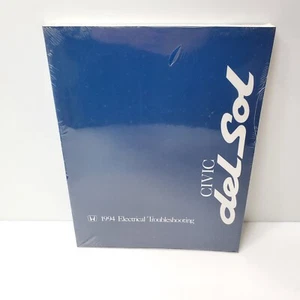 Vintage 1994 Honda Del Sol Electrical Troubleshooting Repair Manual Book HTF - Picture 1 of 2