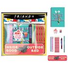 Friends A5 Lined Notebook and Bumper Stationery Set (Quotes and References Desig
