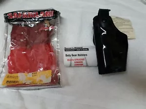 Safariland USA glänzend schwarz Sig Sauer Gürtelschlaufe Holster 6280-74 LH linke Hand - Bild 1 von 2