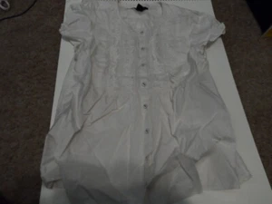 Gap Kids Girls Blouse in Ivory Cream Color Size XS ( Extra Small ) - Picture 1 of 6